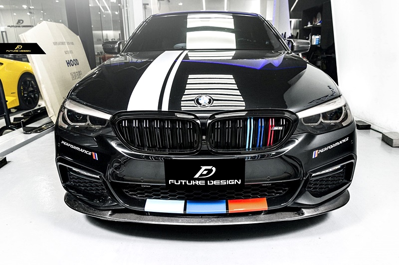 BMW G30- 3D style Carbon Front Lip 05